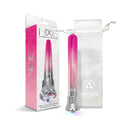 Nixie 10-function Waterproof Classic Vibe Pink Ombre Glow with packaging and pouch on a white background.