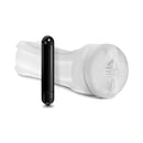 Happy Ending Vibrating Self-Lubricating Shower Stroker Ass with bullet vibe for stimulation in the shower.