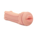Happy Ending Self-lubricating Shower Stroker Mouth in realistic mouth-style design for a no-fuss shower experience.