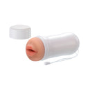 Happy Ending Self-lubricating Shower Stroker Mouth with realistic mouth opening and easy-to-use design.
