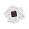 LELO HEX Respect XL Lubricated Latex Condoms 12 Pack arranged in a pile, showcasing stylish packaging.