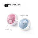 LELO BEADS Kegel Balls Set Blue Pink showing pink and blue balls for enhancing pelvic floor strength.