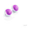 LELO BEADS Plus Kegel Balls Set Blue Pink Purple, featuring two purple weighted balls for pelvic floor training.