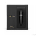 LELO MIA 2 Rechargeable Lipstick Vibrator Black in elegant packaging for discreet pleasure and sophistication.