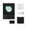 LELO SILA Rechargeable Sonic Clitoral Stimulator Aqua in elegant packaging with accessories and warranty card.