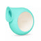 LELO SILA Rechargeable Sonic Clitoral Stimulator Aqua in aqua color, designed for enhancing pleasure with sonic waves.