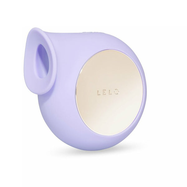 LELO SILA Rechargeable Sonic Clitoral Stimulator Lilac with smooth design and soft silicone texture.