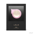 LELO SILA Rechargeable Sonic Clitoral Stimulator Pink packaging on display.