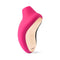 LELO SONA CRUISE Rechargeable Clitoral Stimulator Cerise in stylish pink design showcasing innovative shape.