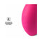 LELO SONA CRUISE Rechargeable Clitoral Stimulator Cerise showing 8 powerful resonating settings.