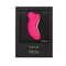 LELO SONA CRUISE Rechargeable Clitoral Stimulator Cerise in packaging, showcasing its sleek design and color.