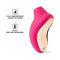 LELO SONA Rechargeable Clitoral Stimulator Cerise features fully waterproof design and is fully USB-rechargeable.