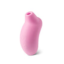 LELO SONA Rechargeable Clitoral Stimulator Pink in sleek design, showcasing its textured surface for enhanced pleasure.