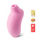 LELO SONA Rechargeable Clitoral Stimulator Pink with award badges for design excellence.