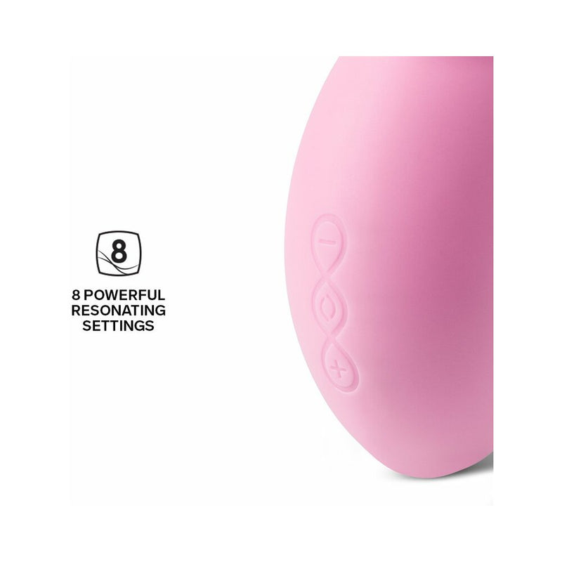 LELO SONA Rechargeable Clitoral Stimulator Pink featuring 8 powerful resonating settings for enhanced stimulation.
