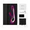 LELO SORAYA 2 Rechargeable Rabbit Vibrator Deep Rose in elegant packaging with accessories, USB, and manual.