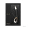 LELO SORAYA WAVE Rechargeable Rabbit Vibrator Black in sleek packaging with elegant design.