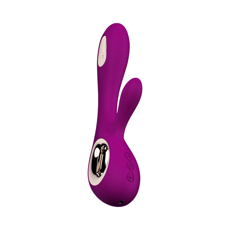 LELO SORAYA WAVE Rechargeable Rabbit Vibrator Deep Rose in elegant design and deep rose color.