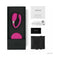 LELO TIANI 3 Dual Stimulation Couples Vibrator With Remote Cerise in packaging with accessories.