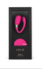 LELO TIANI 3 Dual Stimulation Couples Vibrator With Remote Cerise in an elegant packaging display.