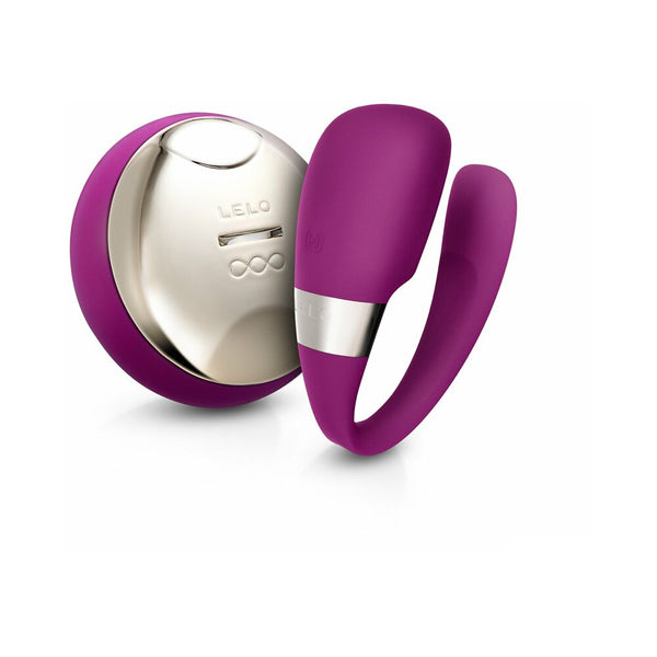 LELO TIANI 3 Dual Stimulation Couples Vibrator With Remote Deep Rose in a luxurious design.