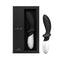 LELO LOKI Rechargeable Prostate Vibrator Obsidian Black in premium packaging displayed on white background.