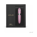 LELO MIA 2 Rechargeable Lipstick Vibrator Petal Pink in elegant packaging with a modern design.