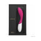 LELO MONA 2 Rechargeable G Spot Vibrator Cerise in elegant packaging.