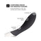 LELO MONA WAVE Rechargeable G Spot Vibrator Black features a contoured design for targeted pleasure.