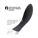 LELO MONA WAVE Rechargeable G Spot Vibrator Black premium silicone material and ergonomic design features