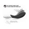 LELO MONA WAVE Rechargeable G Spot Vibrator Black with full-bodied form curls up and down rhythmically for intense pleasure.