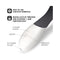LELO MONA WAVE Rechargeable G Spot Vibrator Black control panel features including easy 5 button interface.
