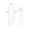 LELO MONA WAVE Rechargeable G Spot Vibrator Black dimensions and features illustration