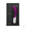 LELO MONA WAVE Rechargeable G Spot Vibrator Deep Rose in elegant packaging, showcasing its sleek design.