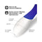 LELO MONA Wave Rechargeable G Spot Vibrator Midnight Blue user interface features and controls.