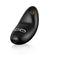 LELO NEA 2 Rechargeable Mini Vibrator Obsidian Black in sleek design with floral motif