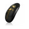 LELO NEA 2 Rechargeable Mini Vibrator Obsidian Black with floral design on side.