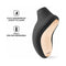 LELO SONA CRUISE Rechargeable Clitoral Stimulator Black features waterproof design and USB recharge capability.