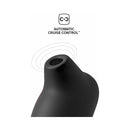 LELO SONA CRUISE Rechargeable Clitoral Stimulator Black showing Automatic Cruise Control feature.
