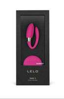 LELO TIANI 2 Dual Stimulation Couples Vibrator with Remote Cerise in elegant packaging