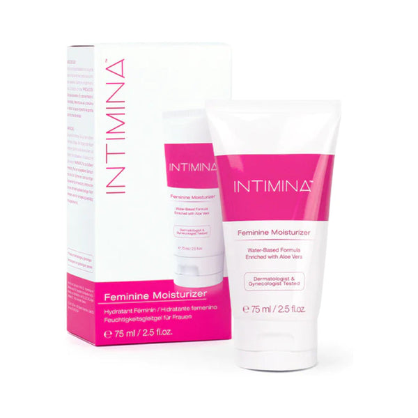 INTIMINA Feminine Moisturizer 75 ml, water-based feminine moisturizer with aloe vera.