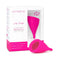 INTIMINA Lily Cup Ultra Soft Menstrual Cup Size B packaging with cup displayed, highlighting eco-friendly period care.
