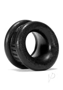 Oxballs Neo-Stretch Neo-Angle Silicone Ball Stretcher Black, designed for enhanced comfort and confident stretching.