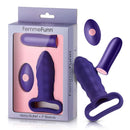 FemmeFunn Versa P Bullet Vibrator & Sleeve Dark Purple