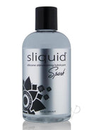 Sliquid Naturals Spark Booty Buzz Silicone Lubricant 8.5 Oz bottle with menthol-infused formula.