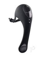 Gender X Back It Up Vibrating Butt Plug with Remote Black: sleek design and remote control feature.