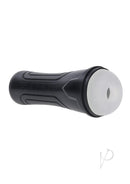Playboy The Urge Stroker Large Black canister-style masturbator for immersive solo sessions