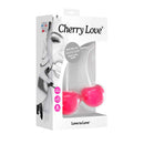 Love To Love Cherry Love Silicone Kegel Balls in packaging with soft silicone and metal balls inside.