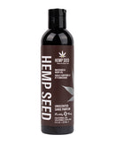 Earthly Body Edible Massage Oil 8 oz Pineapple in a sleek bottle with a natural, unscented formula.