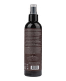 Earthly Body Hemp Seed Body Mist 8 oz Nag Champa spray bottle back view for hydration and exotic fragrance.
